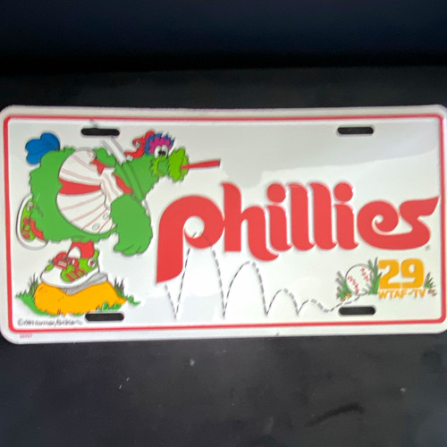 Targa metallo phillies - metallo,