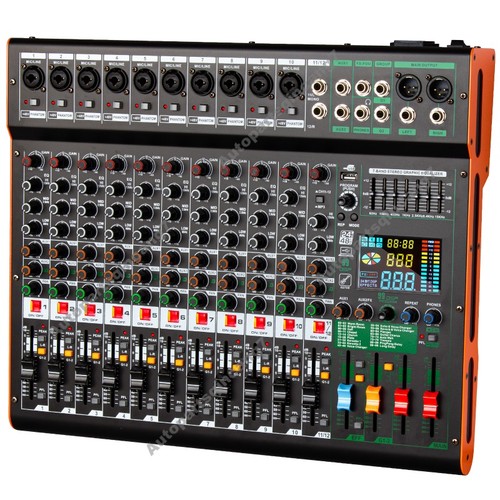 Mixer audio metallo 12 - audio,