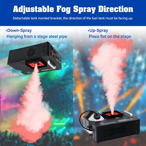 Macchina della nebbia 1500w - nebbia,